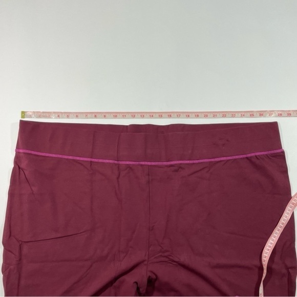 New Logo Lori Goldstein Layers Contrast Stitch Leggings Size 5X - Picture 6 of 9